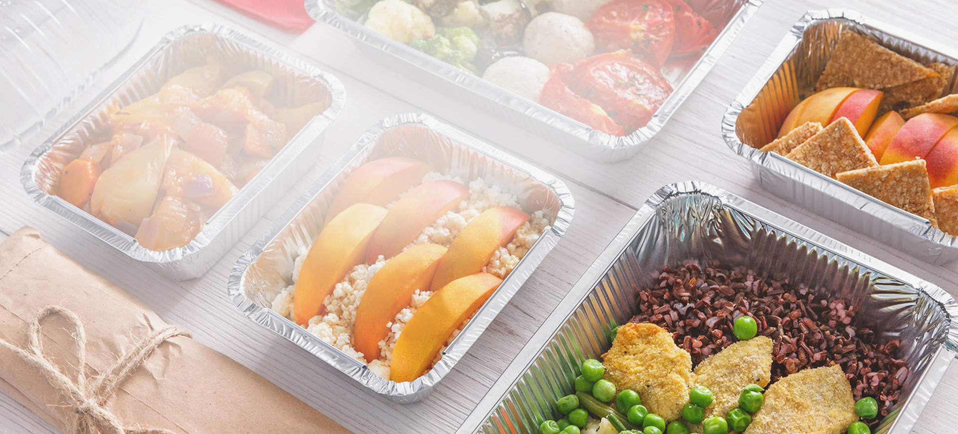 Wadah Makanan Aluminium Foil 