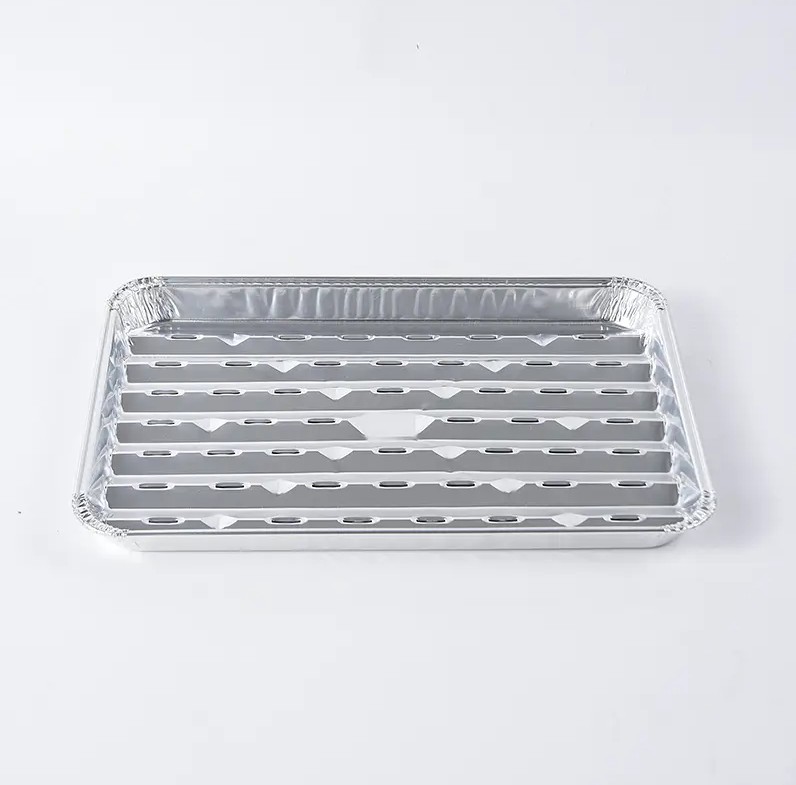 Seberapa baik kemampuan insulasi panas dan pengawetan Wadah Makanan Aluminium Foil Keriput Persegi Panjang, dan dalam situasi apa wadah ini sangat bermanfaat untuk pesan-antar makanan?