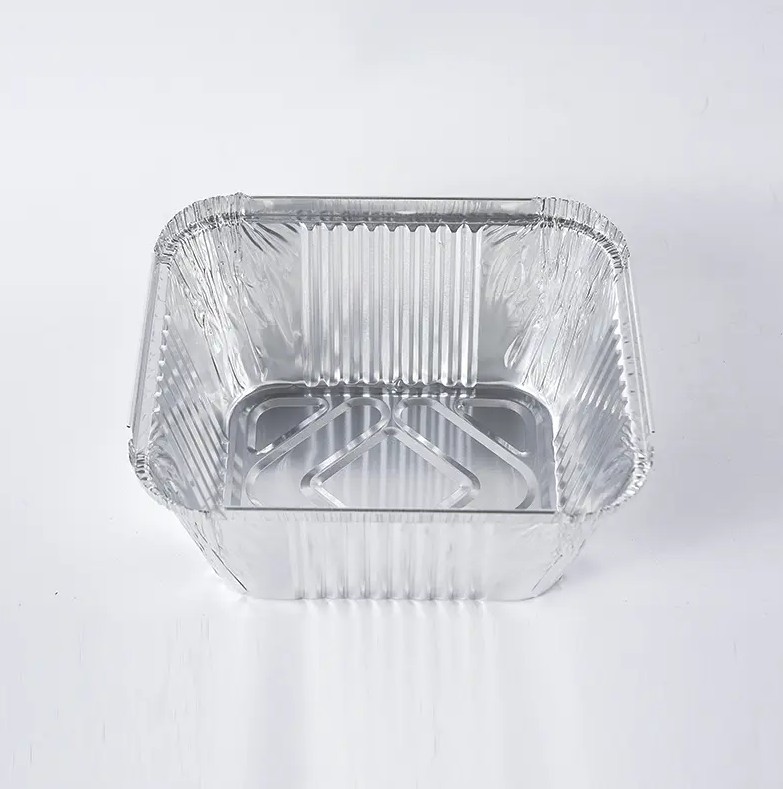 Square Wrinkled Aluminium Foil Food Container: Pilihan baru untuk kemasan makanan yang ramah lingkungan, praktis dan indah